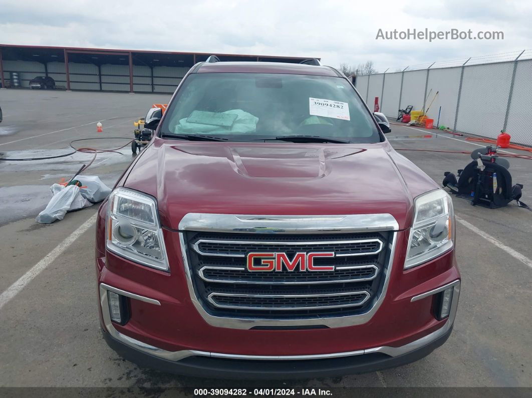 2017 Gmc Terrain Slt Red vin: 2GKFLUEKXH6114971