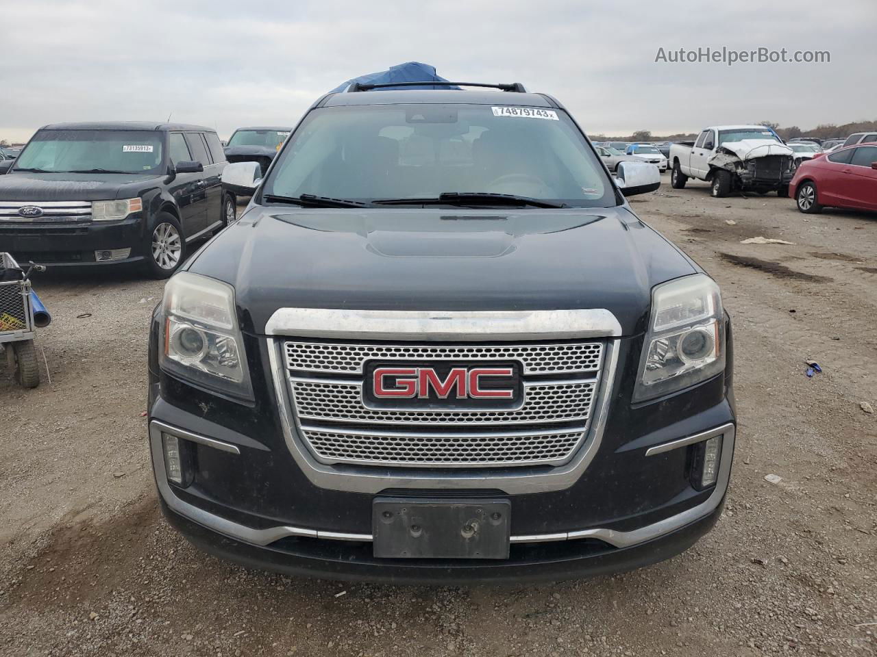 2017 Gmc Terrain Denali Black vin: 2GKFLVE32H6115739