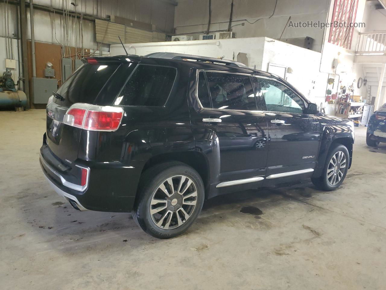 2016 Gmc Terrain Denali Черный vin: 2GKFLVE34G6240725