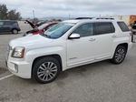 2016 Gmc Terrain Denali White vin: 2GKFLVE34G6278309