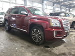 2017 Gmc Terrain Denali Burgundy vin: 2GKFLVE34H6163663