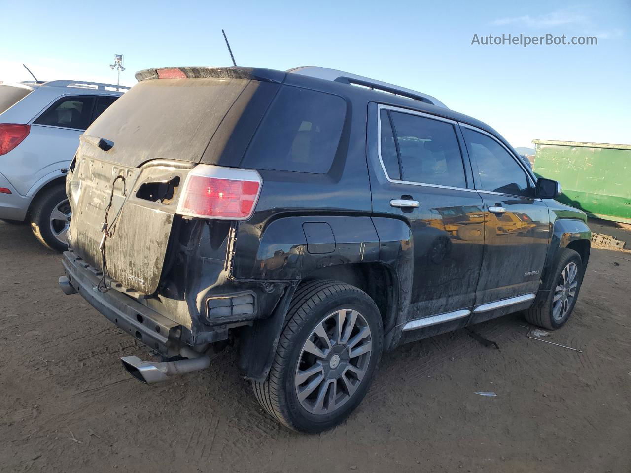 2016 Gmc Terrain Denali Черный vin: 2GKFLVE35G6281364