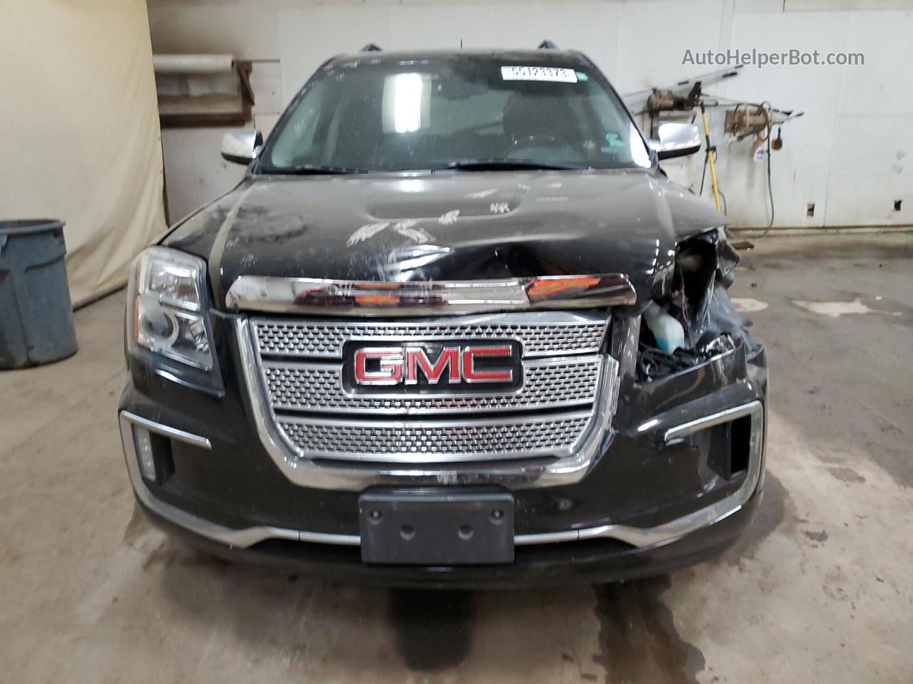 2017 Gmc Terrain Denali Black vin: 2GKFLVE37H6133637