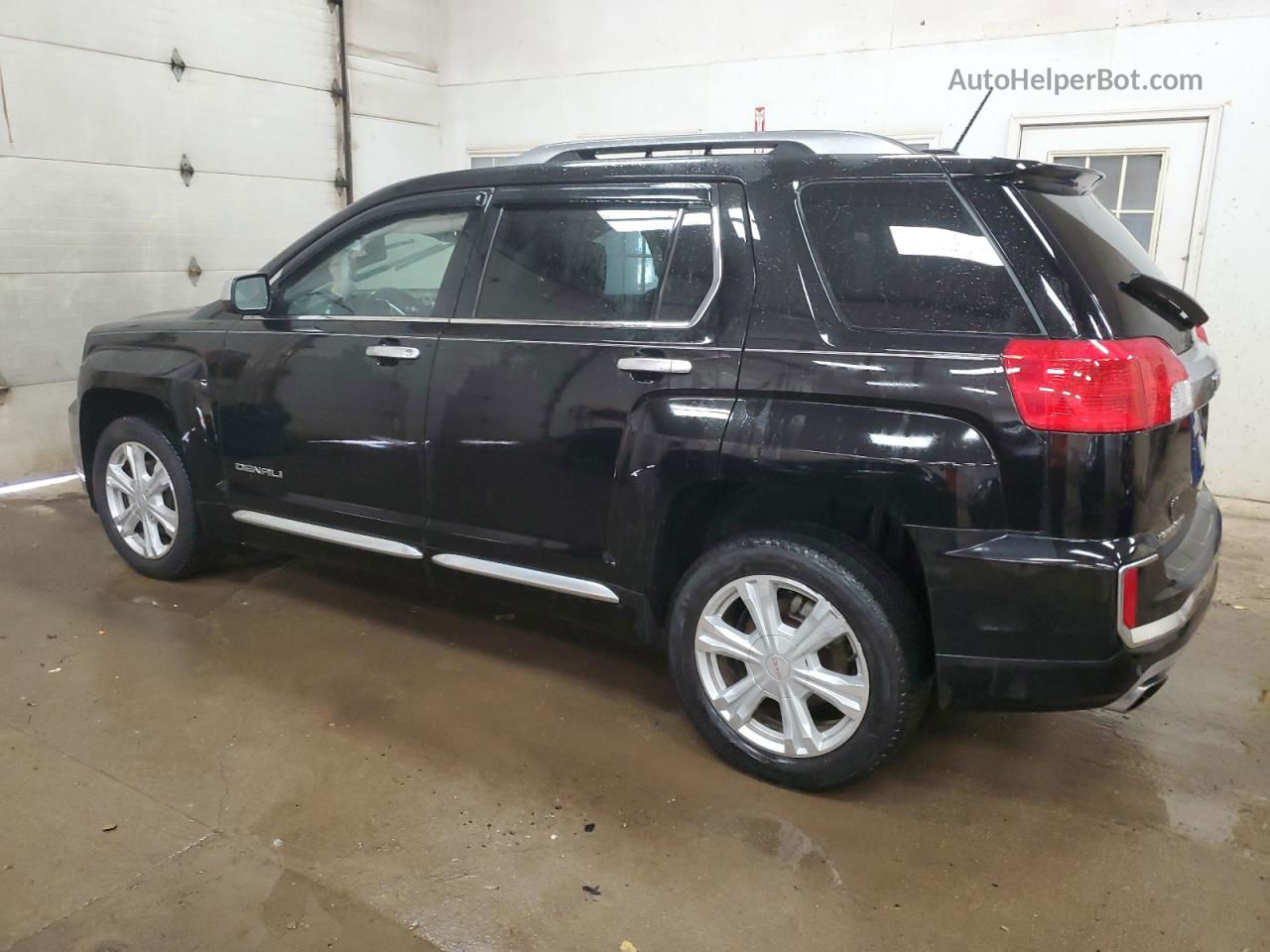 2017 Gmc Terrain Denali Черный vin: 2GKFLVE37H6254586