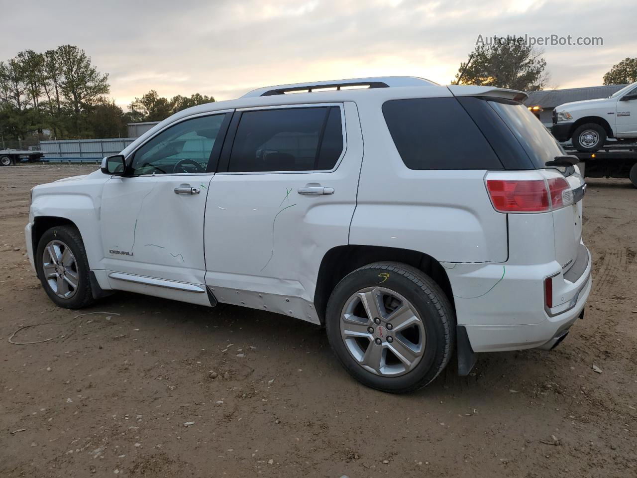 2016 Gmc Terrain Denali Белый vin: 2GKFLVEK4G6318170