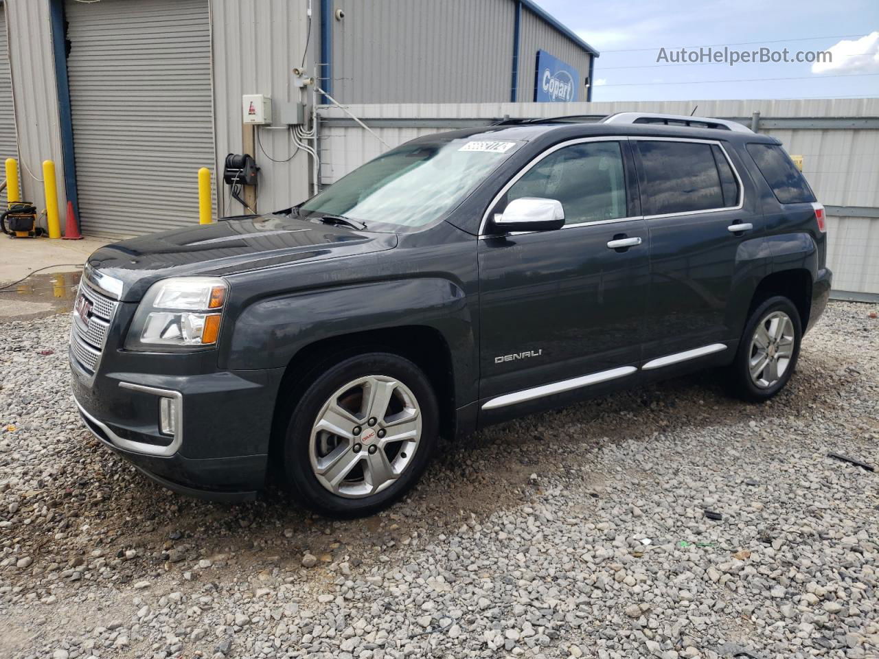 2017 Gmc Terrain Denali Gray vin: 2GKFLVEKXH6331975