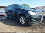 2012 Chevrolet Equinox Ls Black vin: 2GNALBEK0C1165581