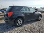 2012 Chevrolet Equinox Ls Black vin: 2GNALBEK0C1215394