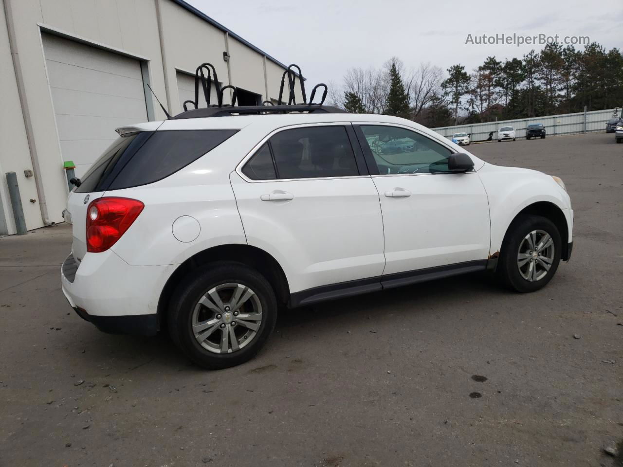 2012 Chevrolet Equinox Ls White vin: 2GNALBEK0C1224368