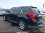 2012 Chevrolet Equinox Ls Black vin: 2GNALBEK0C1244930