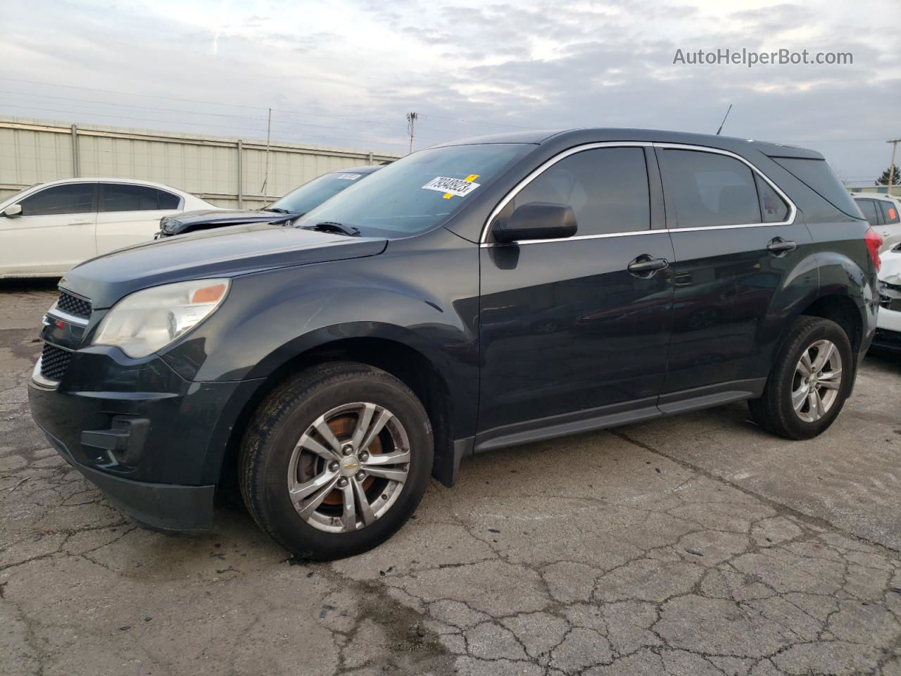 2012 Chevrolet Equinox Ls Charcoal vin: 2GNALBEK0C1338564