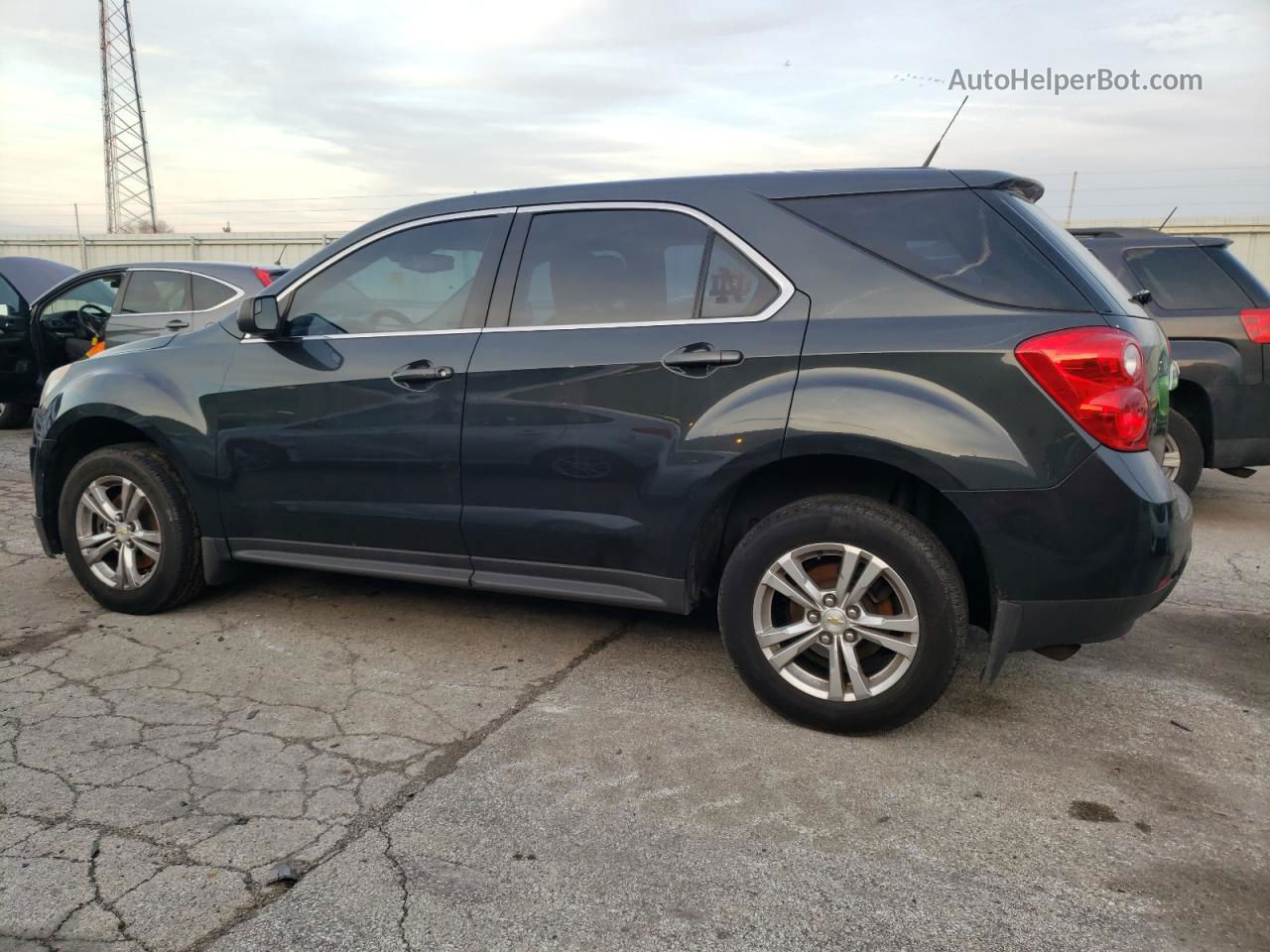 2012 Chevrolet Equinox Ls Charcoal vin: 2GNALBEK0C1338564