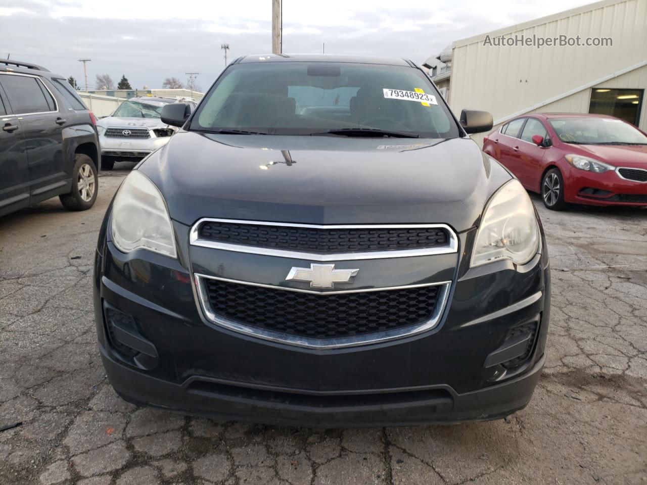 2012 Chevrolet Equinox Ls Charcoal vin: 2GNALBEK0C1338564