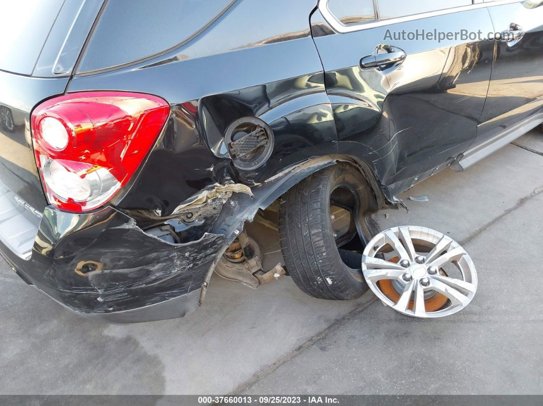 2012 Chevrolet Equinox Ls Black vin: 2GNALBEK0C6359109