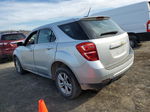 2016 Chevrolet Equinox Ls Silver vin: 2GNALBEK0G1129105