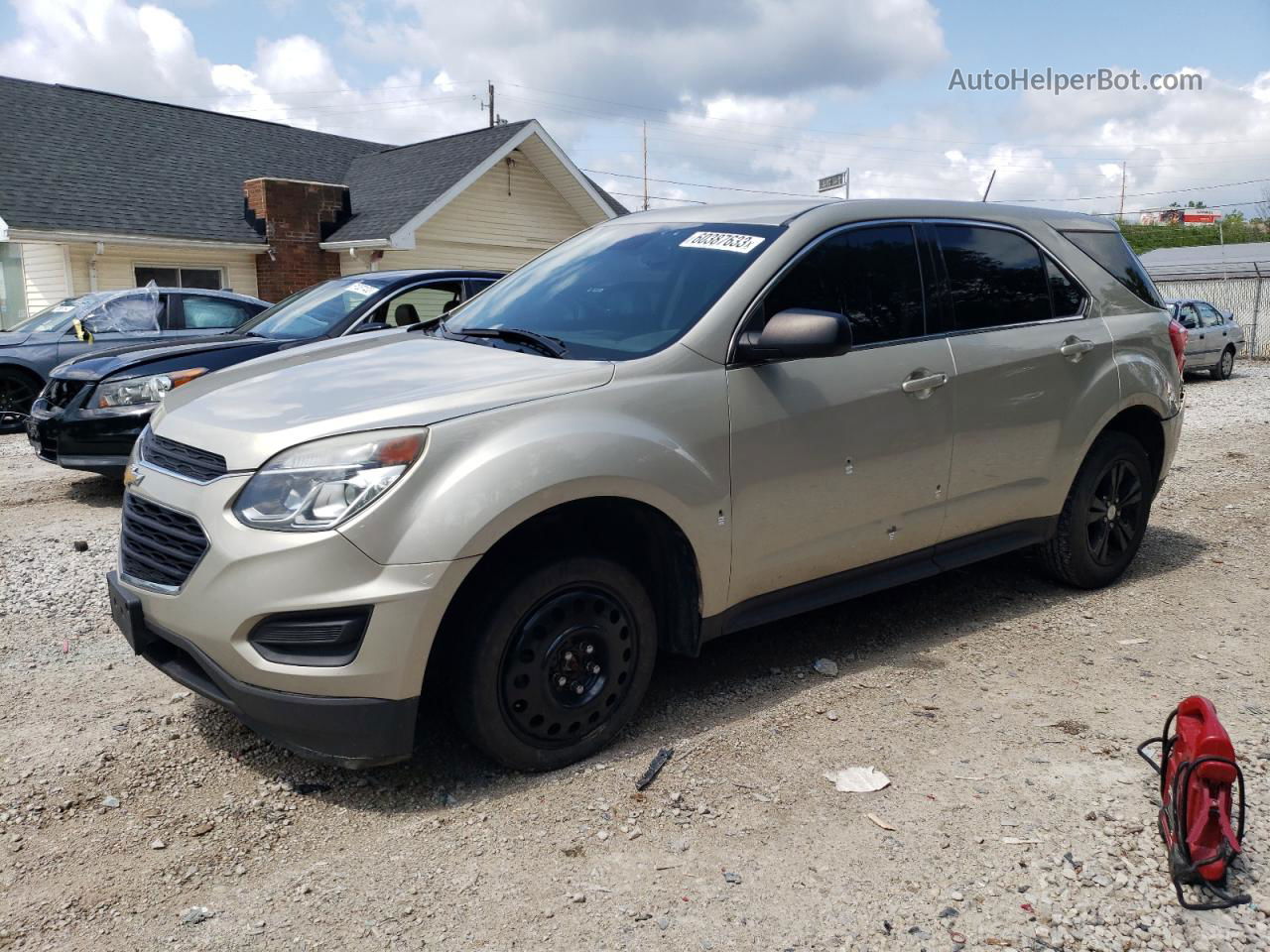 2016 Chevrolet Equinox Ls Gold vin: 2GNALBEK0G1170740