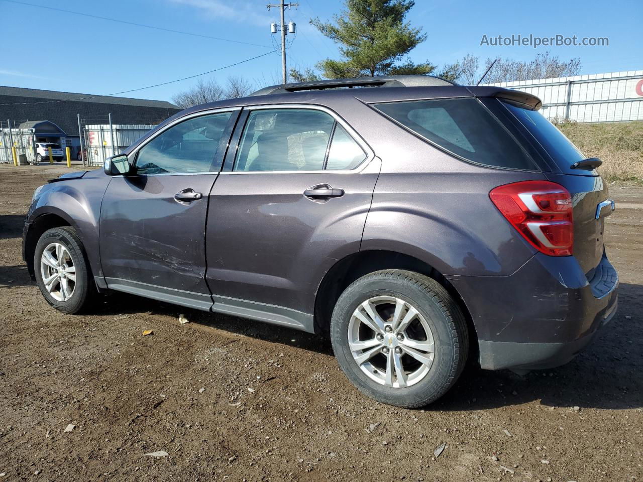 2016 Chevrolet Equinox Ls Purple vin: 2GNALBEK0G6232723