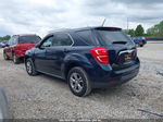 2017 Chevrolet Equinox Ls Синий vin: 2GNALBEK0H1603278