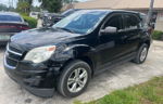 2012 Chevrolet Equinox Ls Black vin: 2GNALBEK1C1238294