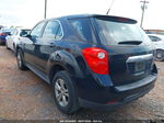 2012 Chevrolet Equinox Ls Black vin: 2GNALBEK1C6165950