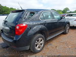 2012 Chevrolet Equinox Ls Black vin: 2GNALBEK1C6165950