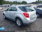 2016 Chevrolet Equinox Ls Серебряный vin: 2GNALBEK1G1187322