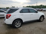 2016 Chevrolet Equinox Ls White vin: 2GNALBEK1G6131125