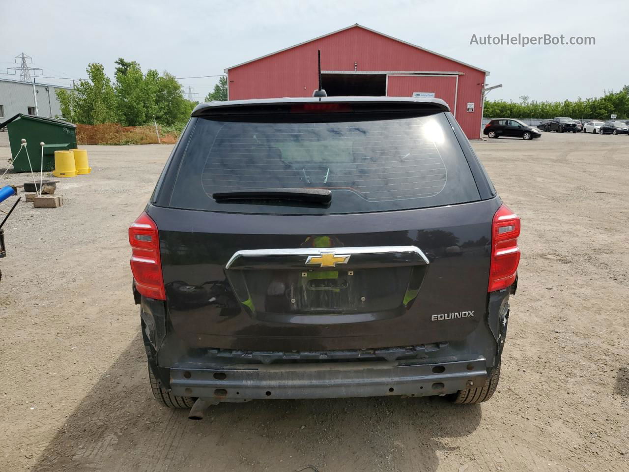 2016 Chevrolet Equinox Ls Gray vin: 2GNALBEK1G6168191