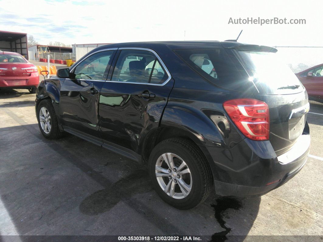 2016 Chevrolet Equinox Ls Blue vin: 2GNALBEK1G6338436