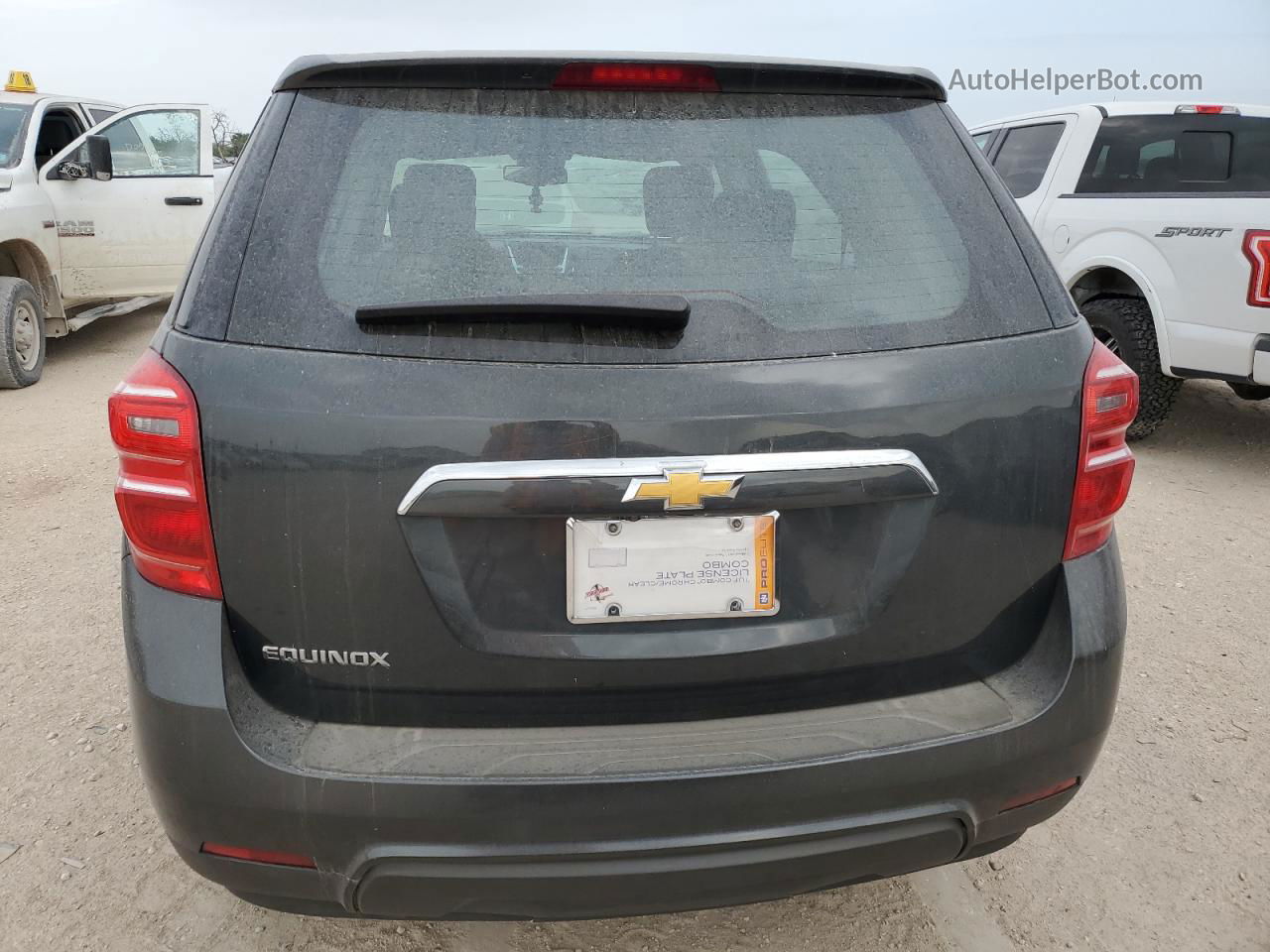 2017 Chevrolet Equinox Ls Серый vin: 2GNALBEK1H1513377