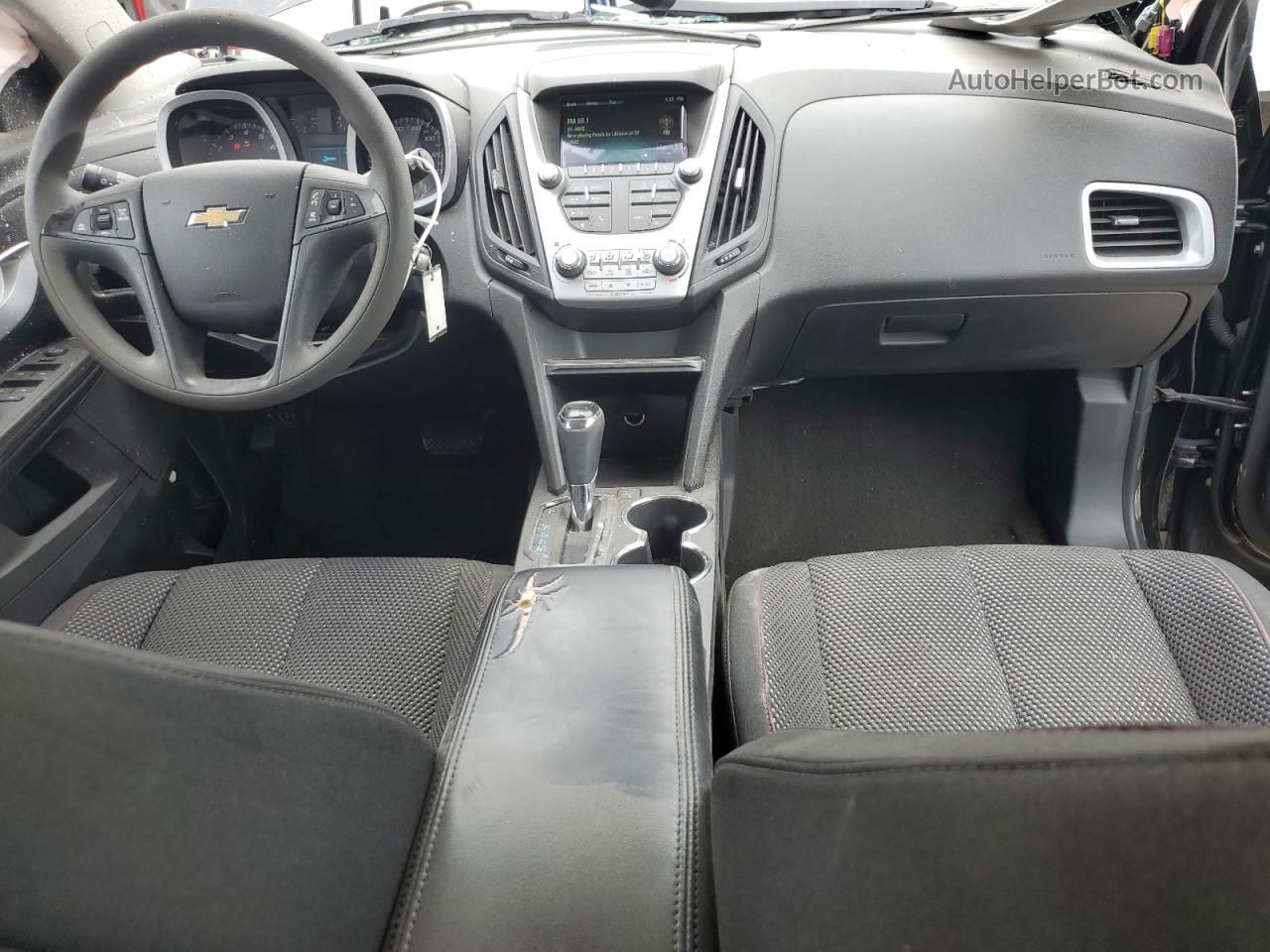 2017 Chevrolet Equinox Ls Черный vin: 2GNALBEK1H1516277