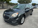 2017 Chevrolet Equinox Ls Black vin: 2GNALBEK1H1546430