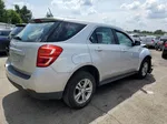 2017 Chevrolet Equinox Ls Silver vin: 2GNALBEK1H1586524