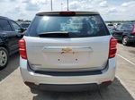 2017 Chevrolet Equinox Ls Silver vin: 2GNALBEK1H1586524