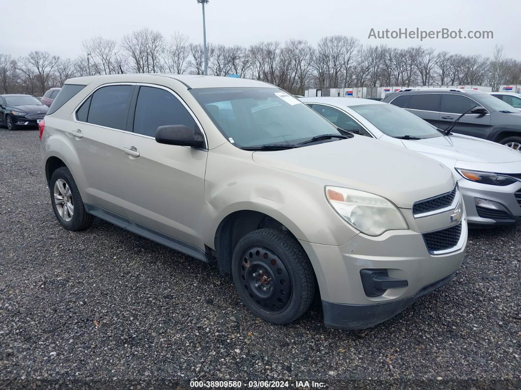 2012 Chevrolet Equinox Ls Gold vin: 2GNALBEK2C6328900