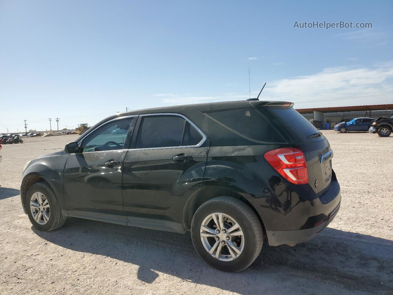 2016 Chevrolet Equinox Ls Black vin: 2GNALBEK2G1120275