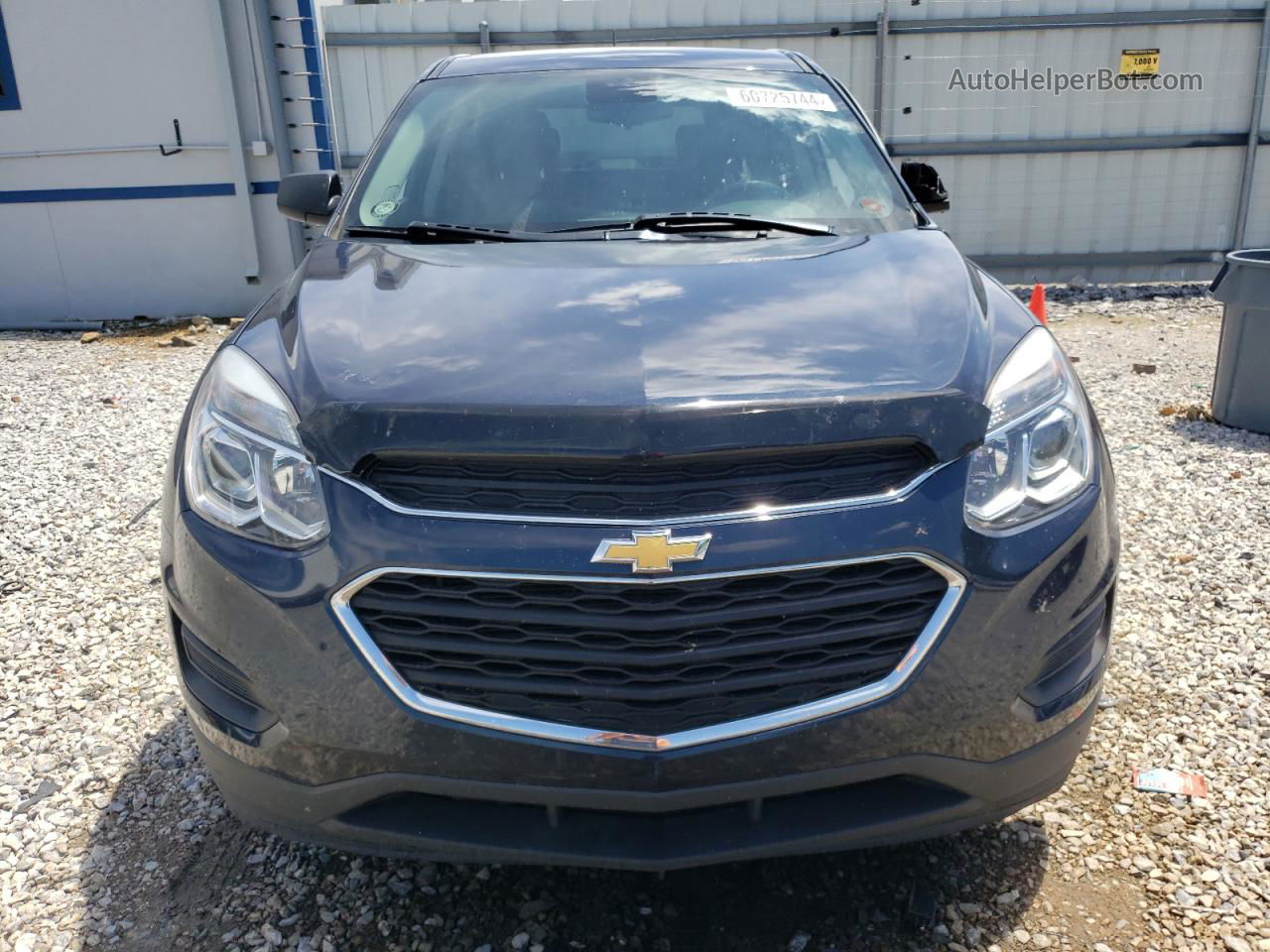 2016 Chevrolet Equinox Ls Blue vin: 2GNALBEK2G6209041