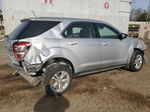 2016 Chevrolet Equinox Ls Silver vin: 2GNALBEK2G6335044