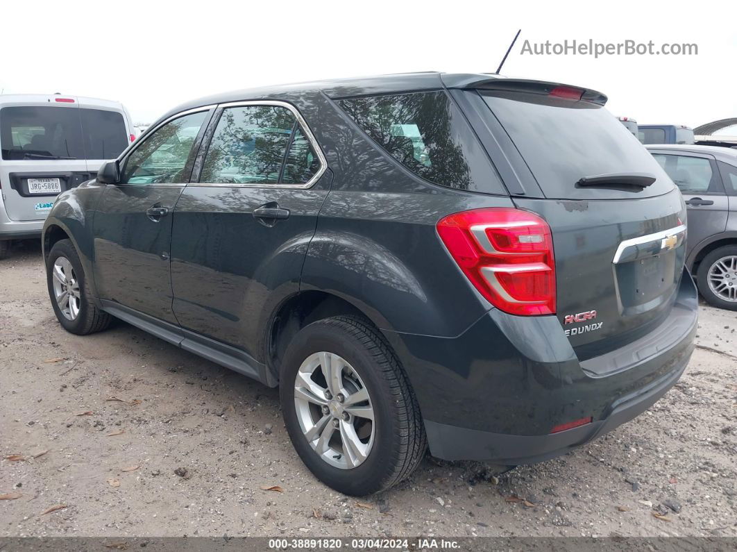 2017 Chevrolet Equinox Ls Gray vin: 2GNALBEK2H1553760