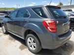 2017 Chevrolet Equinox Ls Charcoal vin: 2GNALBEK2H1567478