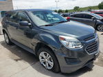 2017 Chevrolet Equinox Ls Угольный vin: 2GNALBEK2H1567478