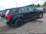 2012 Chevrolet Equinox Ls Black vin: 2GNALBEK3C1120702