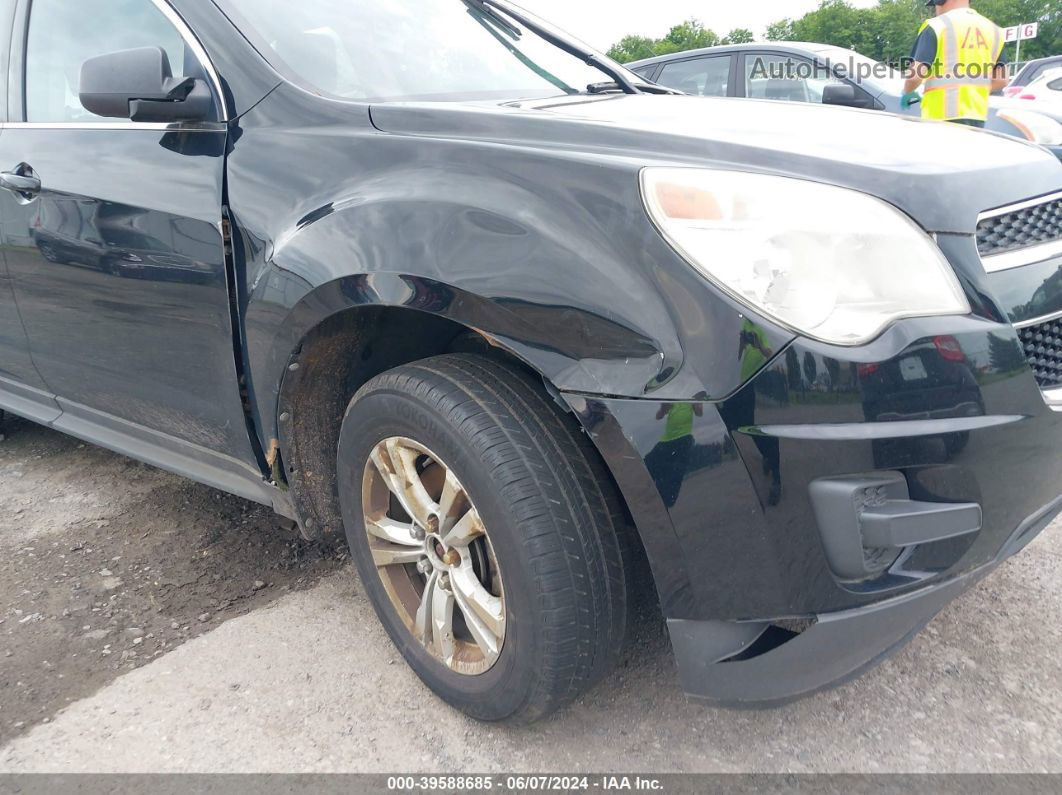 2012 Chevrolet Equinox Ls Black vin: 2GNALBEK3C1120702