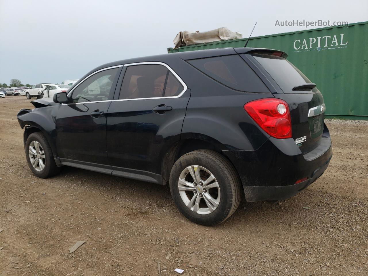 2012 Chevrolet Equinox Ls Black vin: 2GNALBEK3C6183088