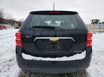 2016 Chevrolet Equinox Ls Black vin: 2GNALBEK3G1171672