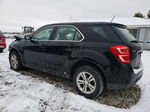 2016 Chevrolet Equinox Ls Black vin: 2GNALBEK3G1171672