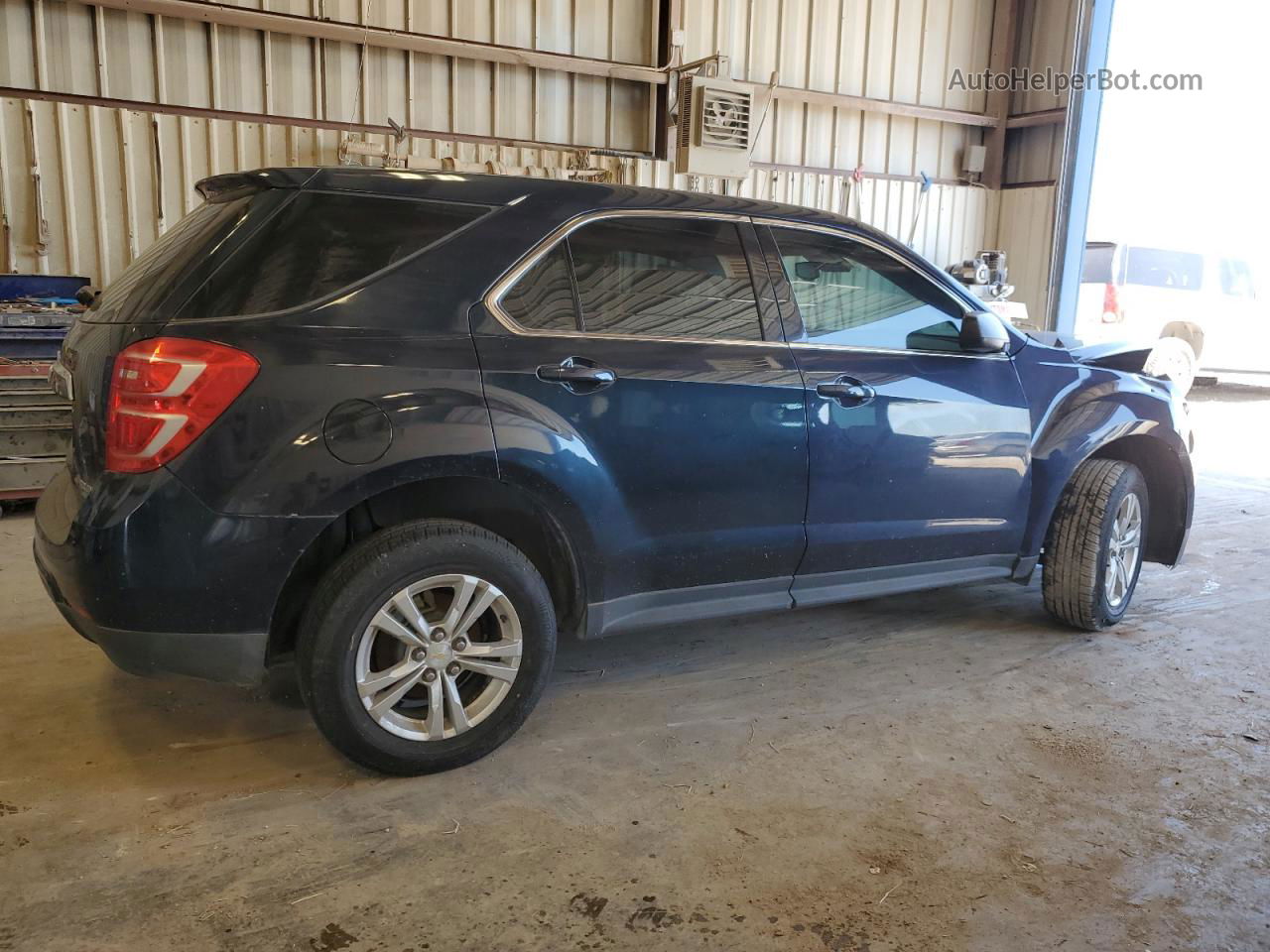 2016 Chevrolet Equinox Ls Blue vin: 2GNALBEK3G6181007