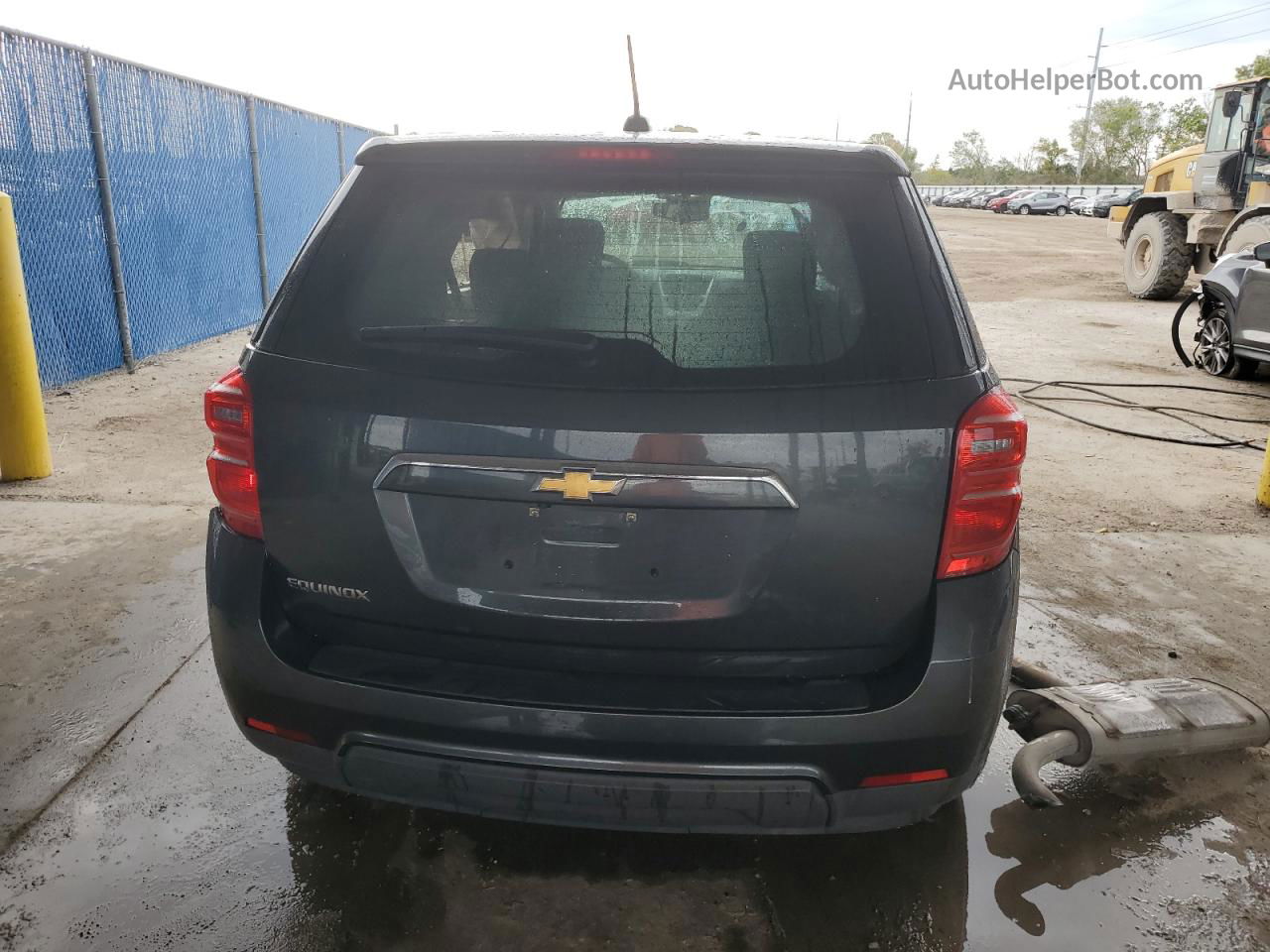 2017 Chevrolet Equinox Ls Серый vin: 2GNALBEK3H1515616