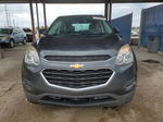 2017 Chevrolet Equinox Ls Gray vin: 2GNALBEK3H1515616