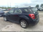 2017 Chevrolet Equinox Ls Dark Blue vin: 2GNALBEK3H1522601